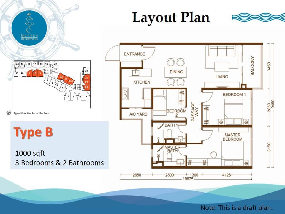 Official Type B layout preview